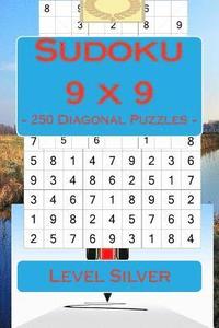 bokomslag Sudoku 9 x 9 - 250 Diagonal Puzzles - Level Silver: For connoisseurs of Sudoku
