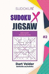 bokomslag Sudoku X Jigsaw - 200 Easy Puzzles 9x9 (Volume 2)