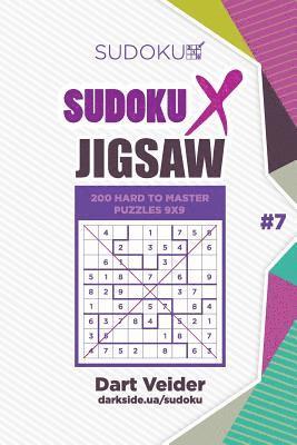 bokomslag Sudoku X Jigsaw - 200 Hard to Master Puzzles 9x9 (Volume 7)