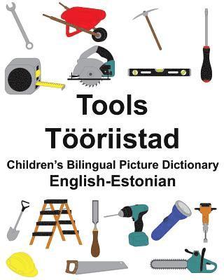 bokomslag English-Estonian Tools/Tööriistad Children's Bilingual Picture Dictionary