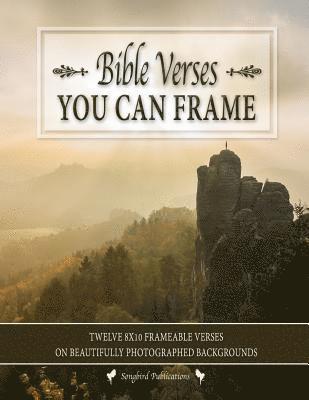 Bible Verses You Can Frame: Twelve 8X10 Frameable Verses on Beautifully Photographed Backgrounds 1