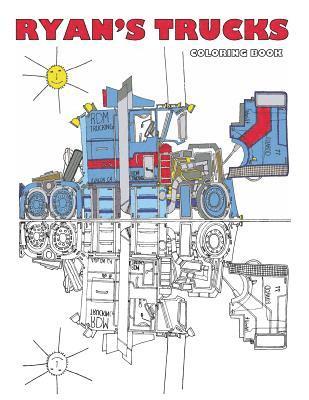 Ryan's Trucks: Coloring Book 1