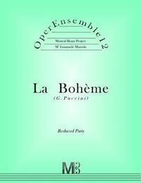 bokomslag OperEnsemble12, La Boheme (G.Puccini): Reduced Parts