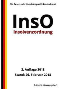 bokomslag Insolvenzordnung - InsO, 3. Auflage 2018