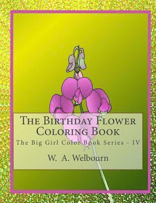 bokomslag Birthday Flower Coloring Book