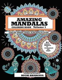 bokomslag Amazing Mandalas: Amazing Mandalas Coloring Book Volume 1