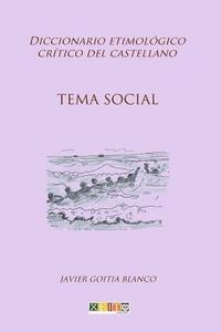 bokomslag Tema social: Diccionario etimológico crítico del Castellano