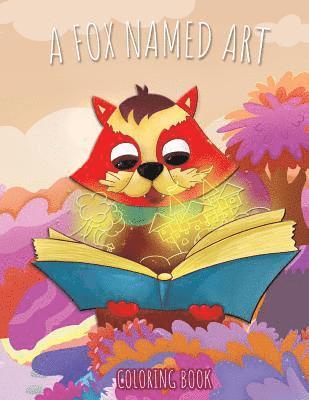 A fox named ART: Coloring book 1