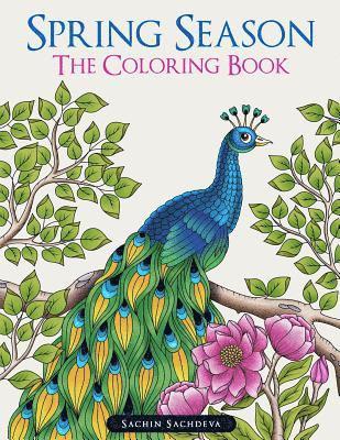 Spring Season: The Coloring Book for Adults 1