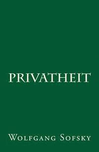 bokomslag Privatheit