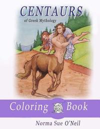 bokomslag Centaurs of Greek Mythology: Coloring Book