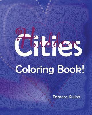 bokomslag Hidden Cities Coloring Book: Hidden words for creative coloring!