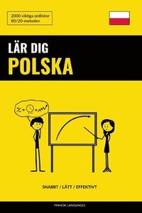 bokomslag Lär dig Polska - Snabbt / Lätt / Effektivt: 2000 viktiga ordlistor