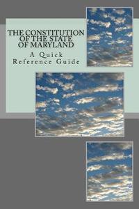 bokomslag Constitution of the State of Maryland