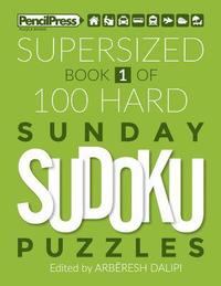 bokomslag Supersized Book Of 100 Hard Sunday Sudoku Puzzles (Book 1)