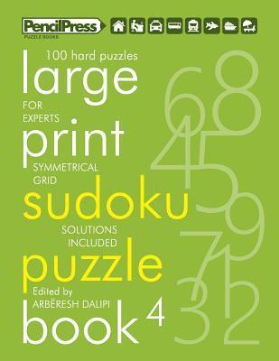 bokomslag Large Print Sudoku Puzzle Book 4