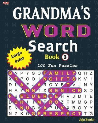 bokomslag GRANDMA'S WORD Search Book 3