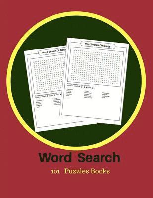 Word Search 101 Puzzles Books: Large Print Advanced Puzzles Games Word Games Word Find Word Search With Solution 1