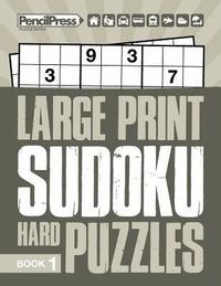 bokomslag Large Print Hard Puzzles Book 1