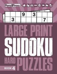 bokomslag Large Print Hard Puzzles Book 4