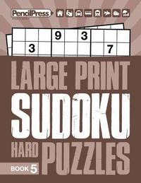 bokomslag Large Print Hard Puzzles Book 5