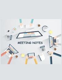 bokomslag Meeting Notes: Taking Minutes of Meetings Notes, Attendees, and Action items