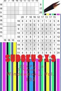 bokomslag Sudoku 9 x 9 - 250 Puzzles 3 Numbers - Windowdoku. Vol. 132