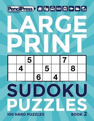 Adults Activity Books, Large Print Sudoku - Large Print Sudoku Puzzles Book 2, Häftad