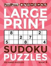 bokomslag Large Print Sudoku Puzzles Book 4