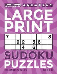bokomslag Large Print Sudoku Puzzles Book 5
