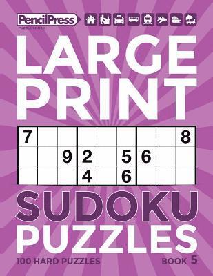 bokomslag Large Print Sudoku Puzzles Book 5