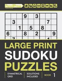 bokomslag Large Print Sudoku Puzzles Book 1