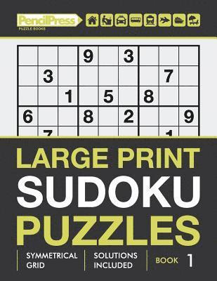 Adults Activity Books, Large Print Sudoku - Large Print Sudoku Puzzles Book 1, Häftad