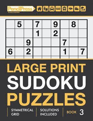 bokomslag Large Print Sudoku Puzzles (Hard puzzles), (Book 3)