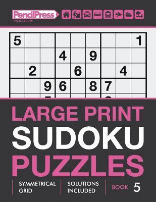 bokomslag Large Print Sudoku Puzzles (Hard puzzles), (Book 5)