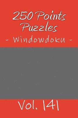 bokomslag 250 Points Puzzles - Windowdoku. Vol. 141
