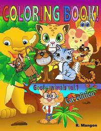 bokomslag Coloring book: Animals vol.1 Cat edition