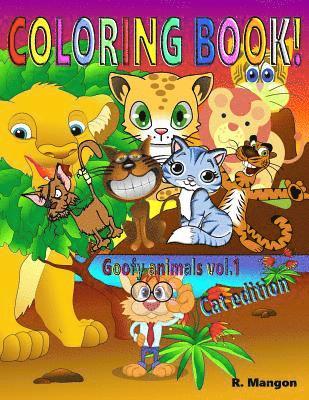 bokomslag Coloring book: Animals vol.1 Cat edition