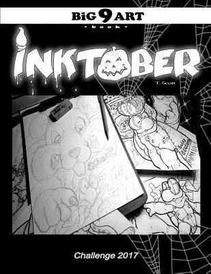 bokomslag BiG 9 Art book: Inktober Challenge 2017