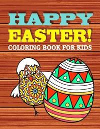 bokomslag Happy Easter!: Kids Coloring Book (Single Sided)