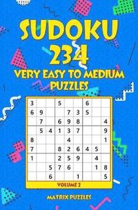 bokomslag SUDOKU 234 Very Easy to Medium Puzzles