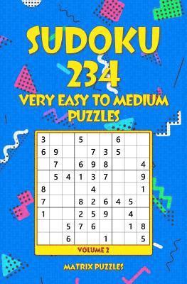 bokomslag SUDOKU 234 Very Easy to Medium Puzzles