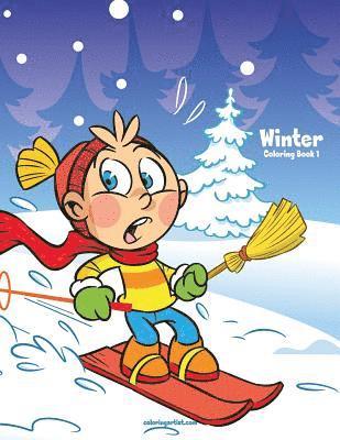 bokomslag Winter Coloring Book 1