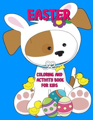 bokomslag Easter Coloring and Activity Book for Kids