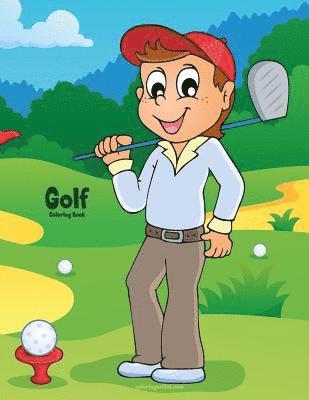bokomslag Golf Coloring Book 1