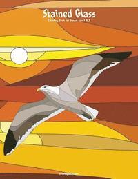 bokomslag Stained Glass Coloring Book for Grown-Ups 1 & 2