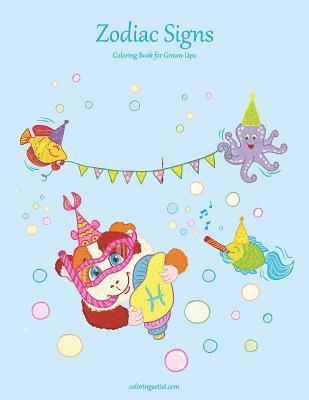 Nick Snels - Zodiac Signs Coloring Book 1, Häftad