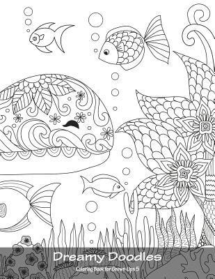bokomslag Dreamy Doodles Coloring Book for Grown-Ups 5