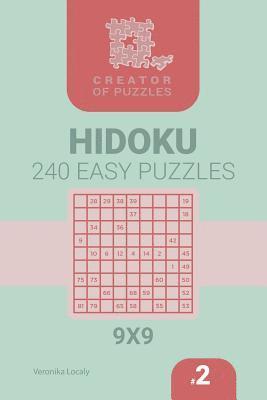 bokomslag Creator of puzzles - Hidoku 240 Easy (Volume 2)