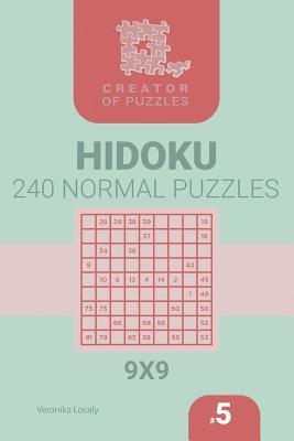 bokomslag Creator of puzzles - Hidoku 240 Normal (Volume 5)